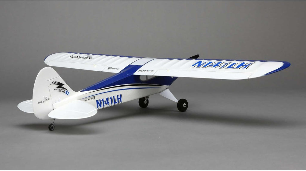 Blue RC Airplane with 6-CH 2.4GHz Transmitter O125928