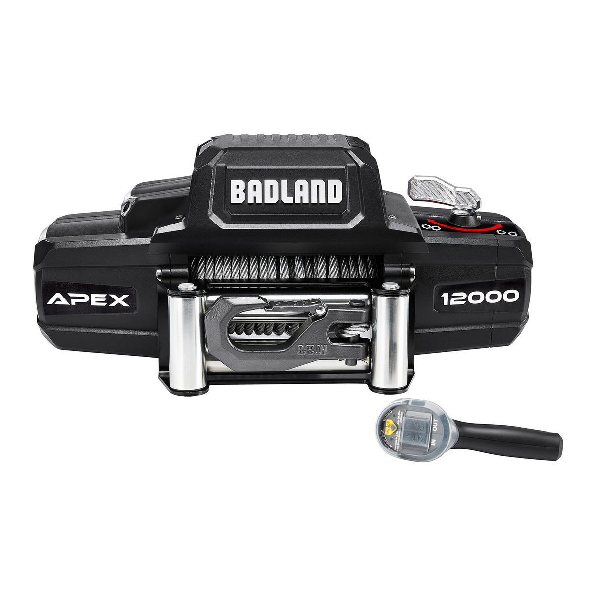 12,000 lb. Winch with Steel Rope and Wireless Remote E522963