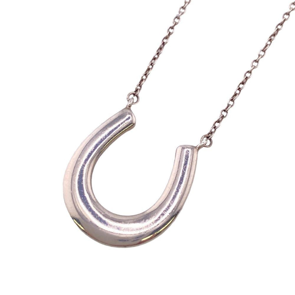 Horseshoe Necklace Silver Z8504