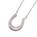 Horseshoe Necklace Silver Z8504