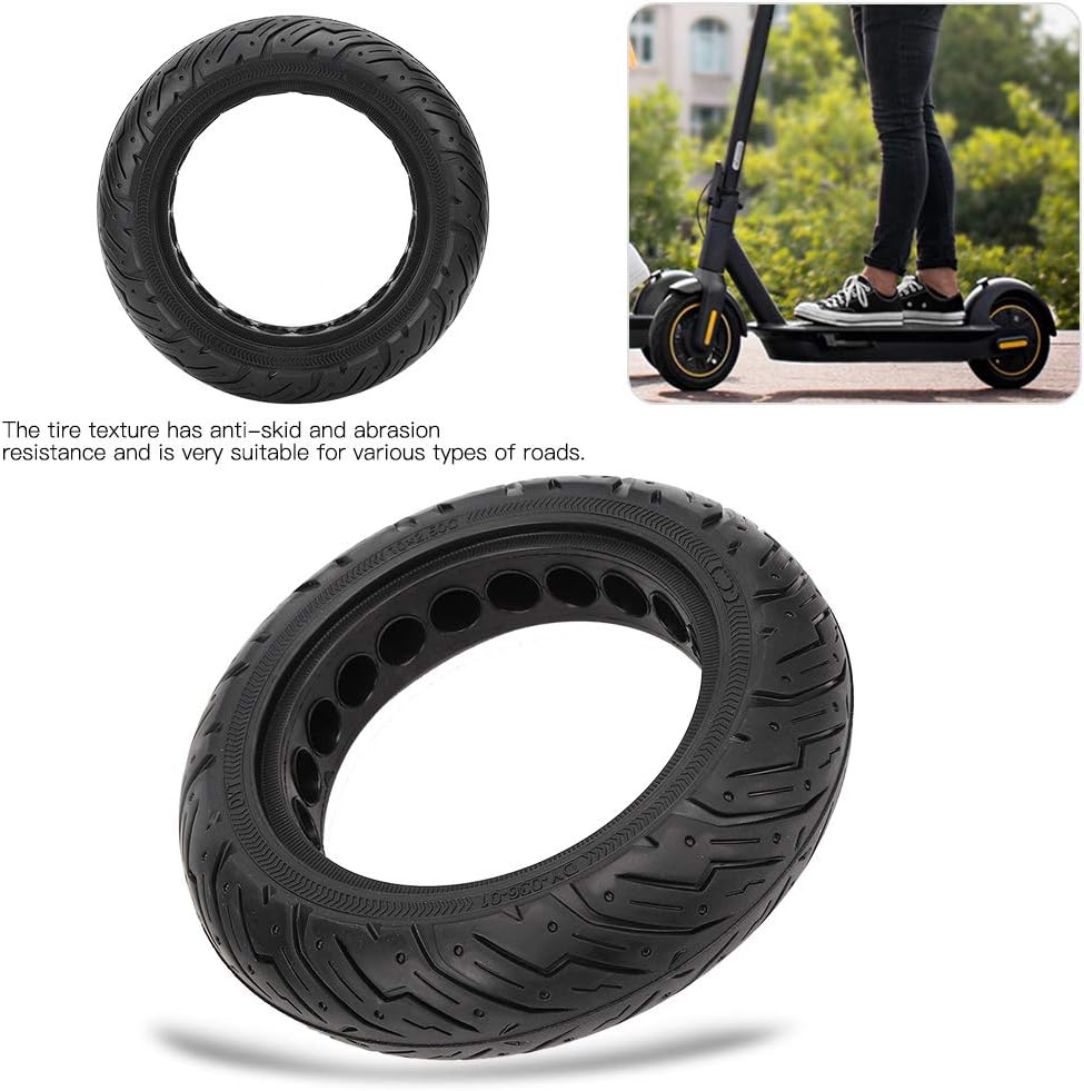 10x2.50C Black Electric Scooter Replacement Tire Pack of 2 S457946