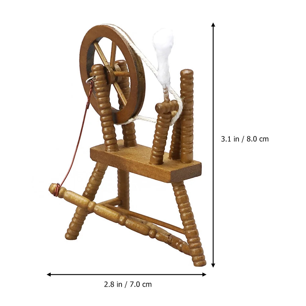 Miniature Textile Making Car Playhouse Furniture Toy O14538