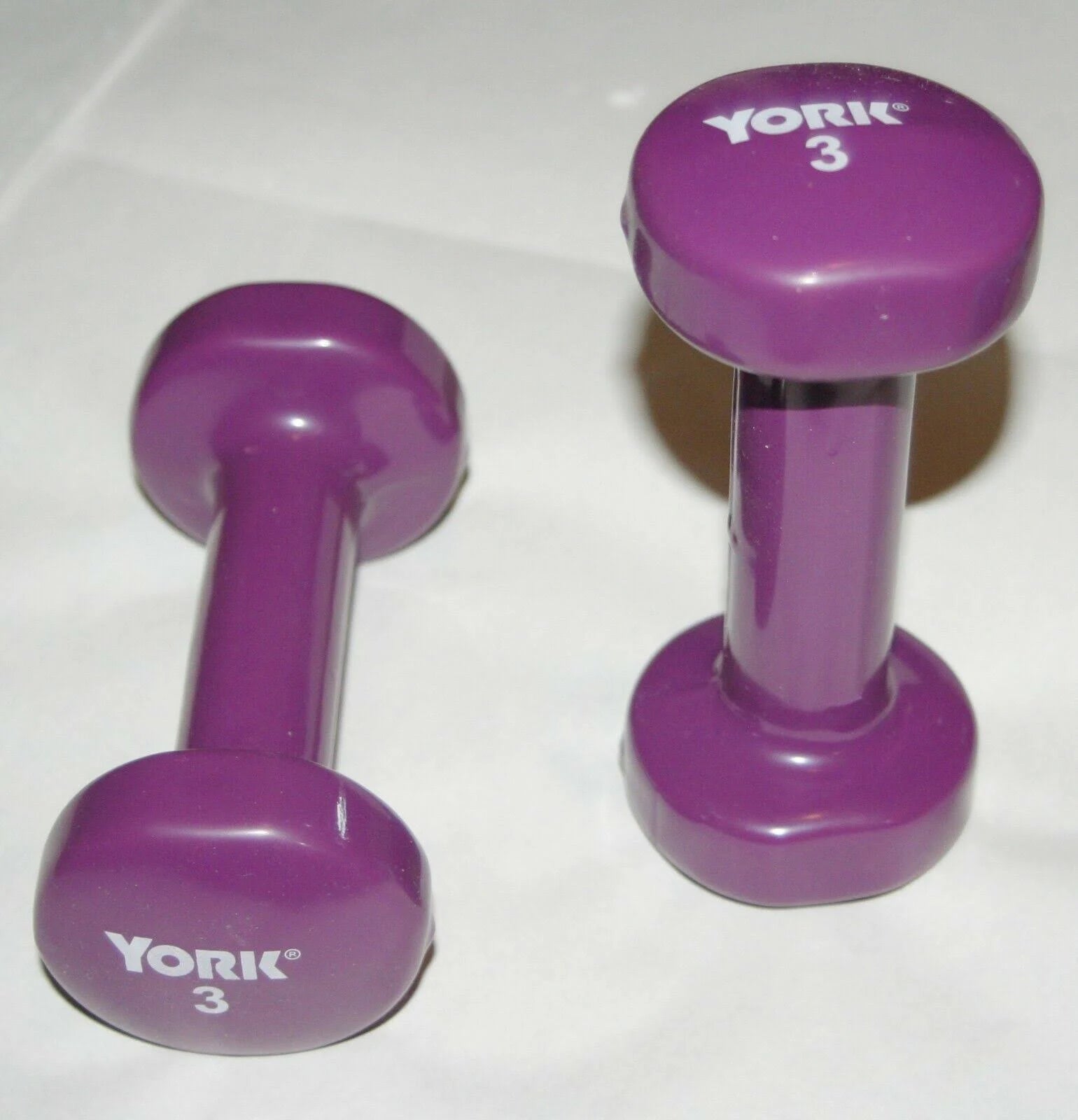 20 Pound Set of Vinyl Coated Barbells in Plastic Carrying Case Z1209