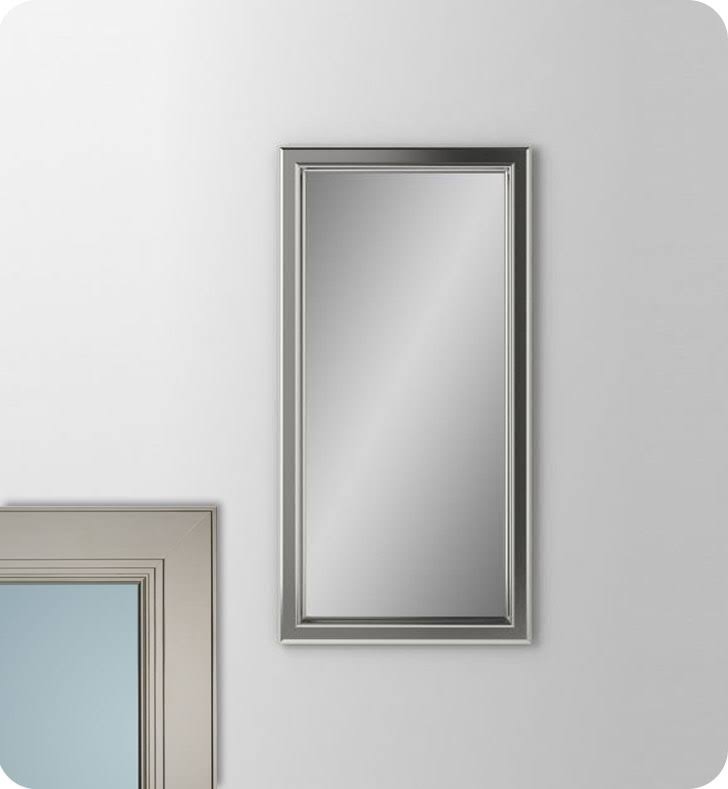Brushed Black Framed Cabinet U848104