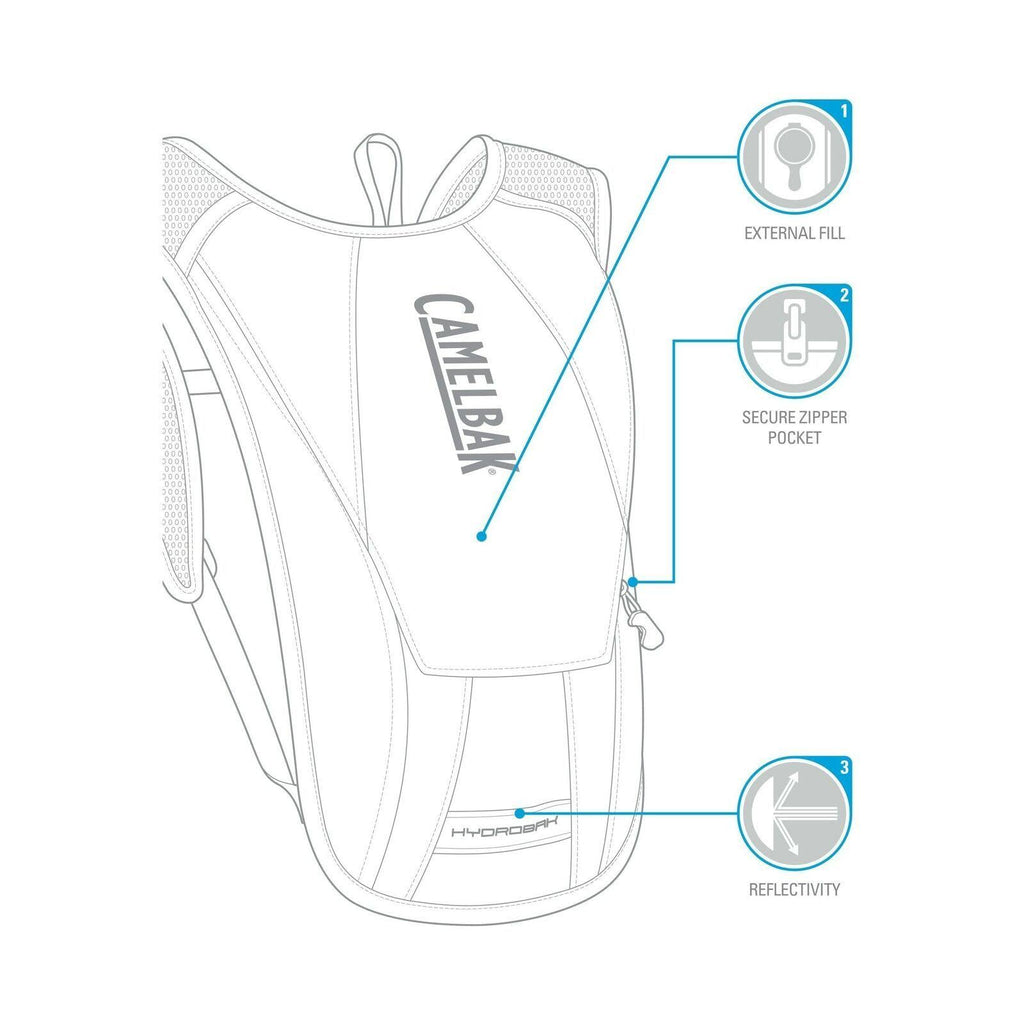 Carve Blue Black Hydration Pack G78255