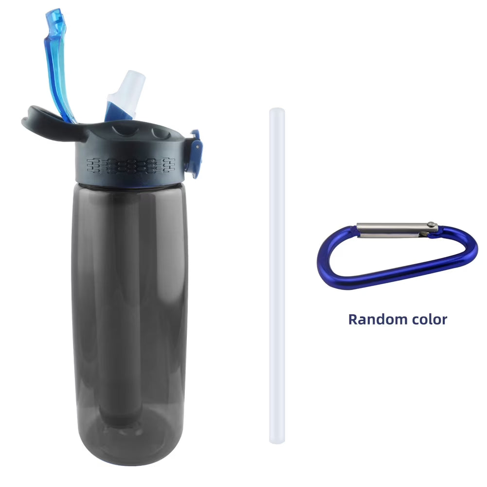 Lightweight Tritan Water Bottle with Filter, Lockable Lid N88237