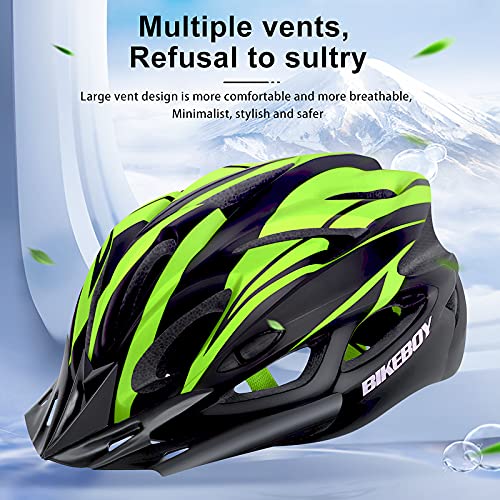 Adult Bike Helmet with Rear Light and Sun Visor G805