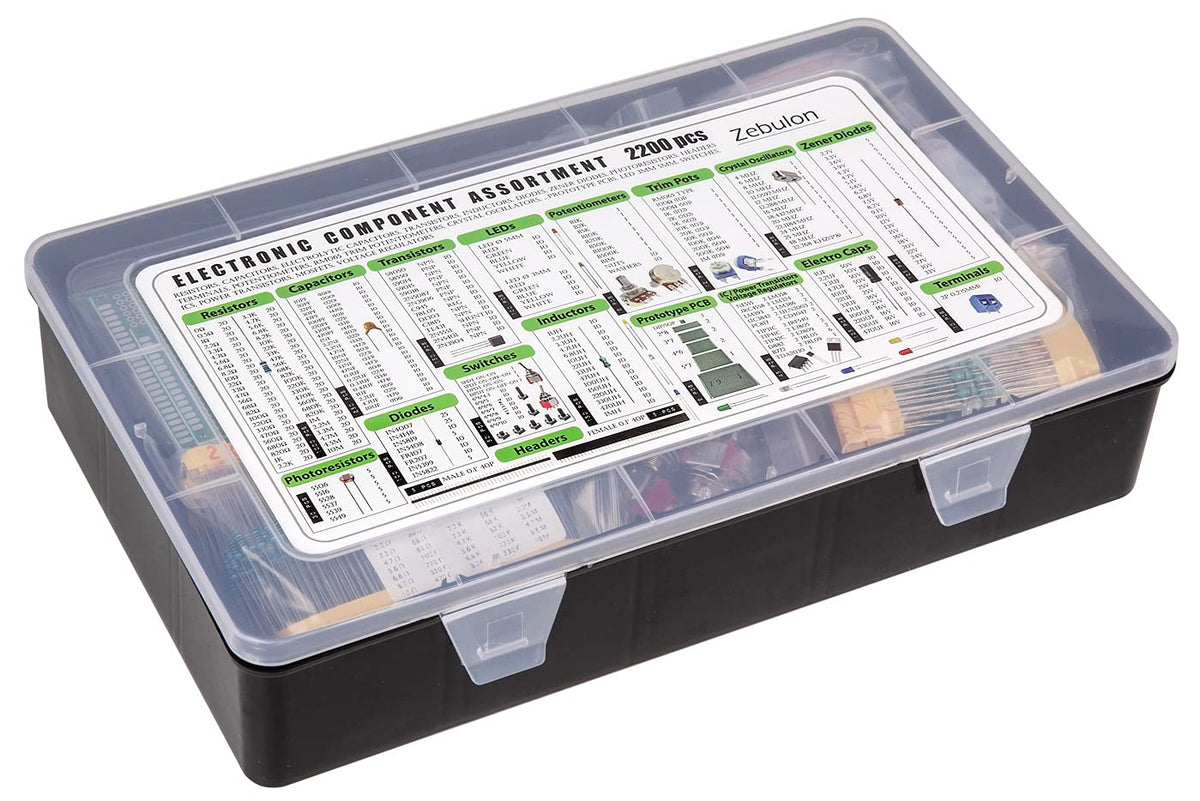 2200 pcs Electronic Component Assortment Kit E878
