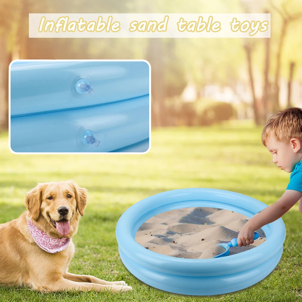 Portable PVC Inflatable Sandbox Tray Table Toys M181732