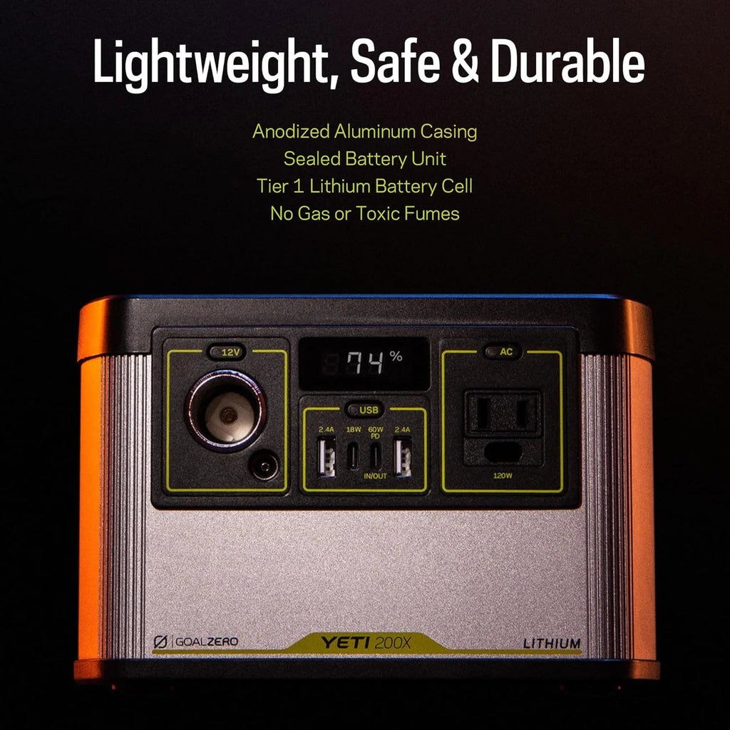 Portable Power Station and Solar Panel, Solar Generator V415107