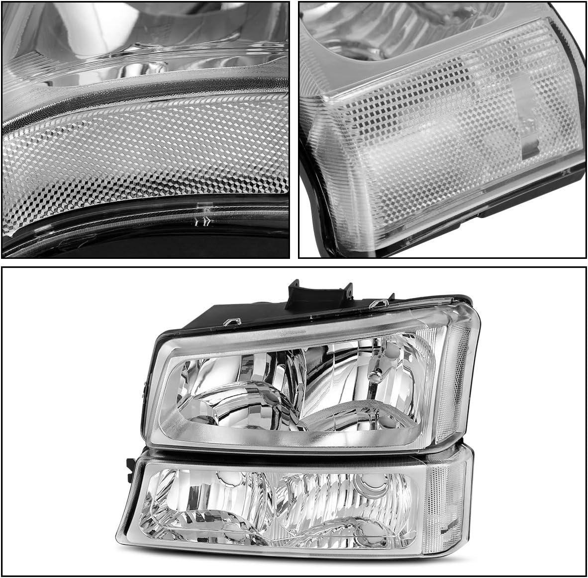 Headlight Assembly and Taillights Combo X42007