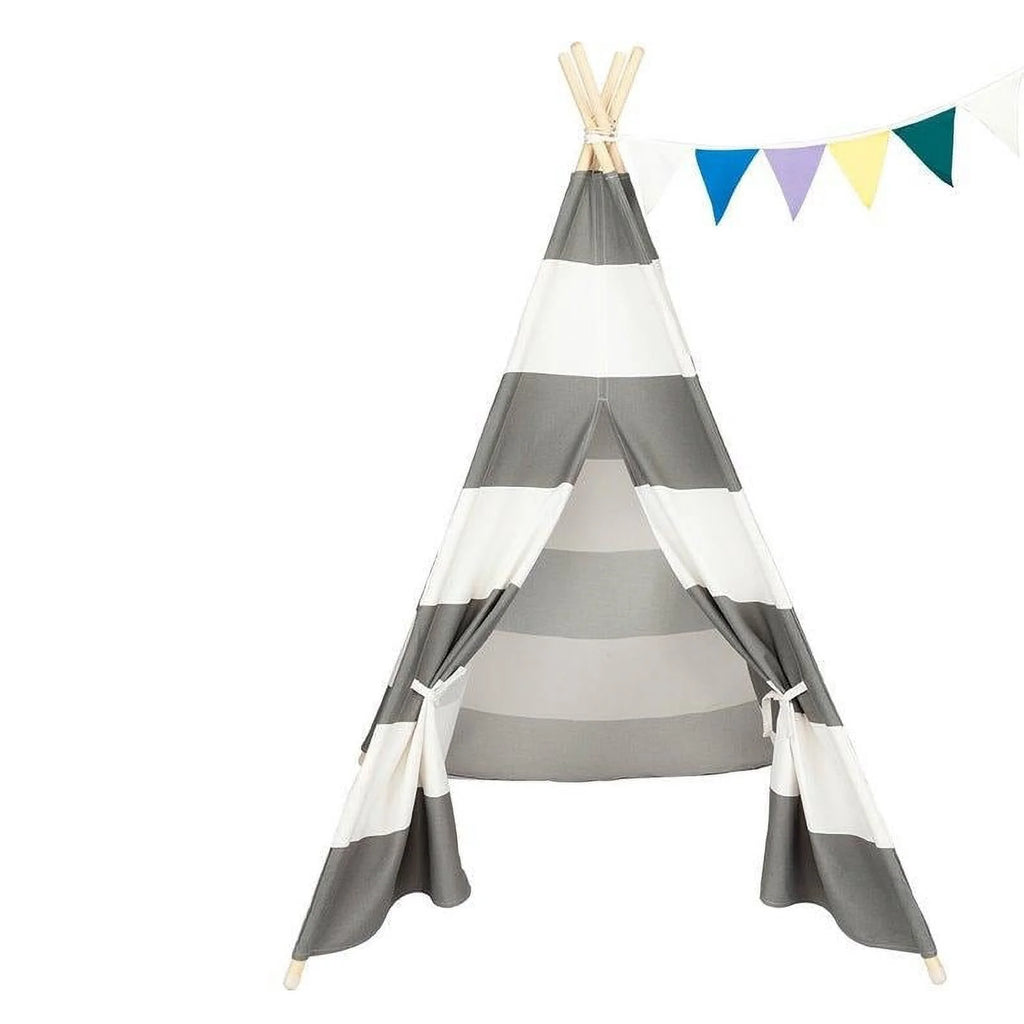 Natural Cotton Canvas Teepee Tent for Kids V6487