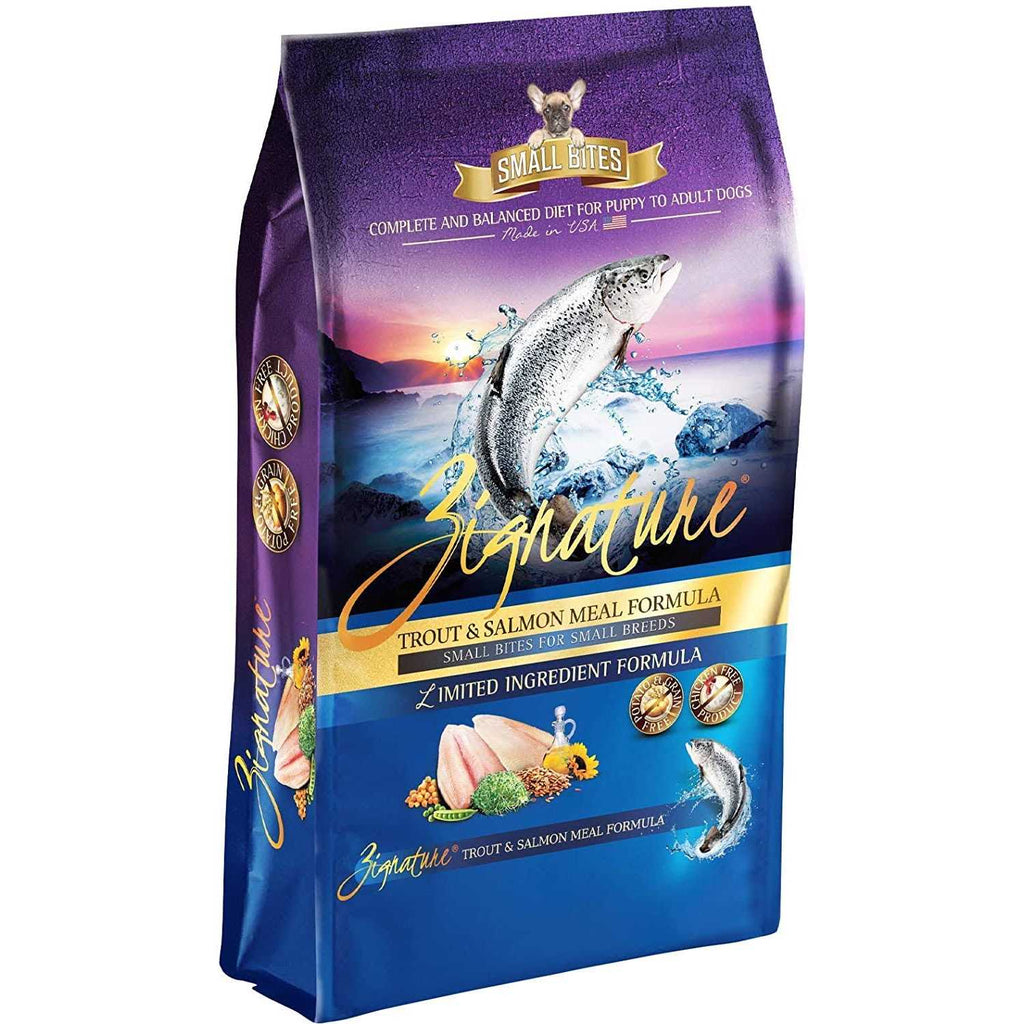 Trout & Salmon Formula Small Bites Dry Dog Food L238