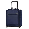 Carry On Underseat Luggage with Wheels & USB Port, Wheeled Spinner Bag, Lightweight Suitcase X50196