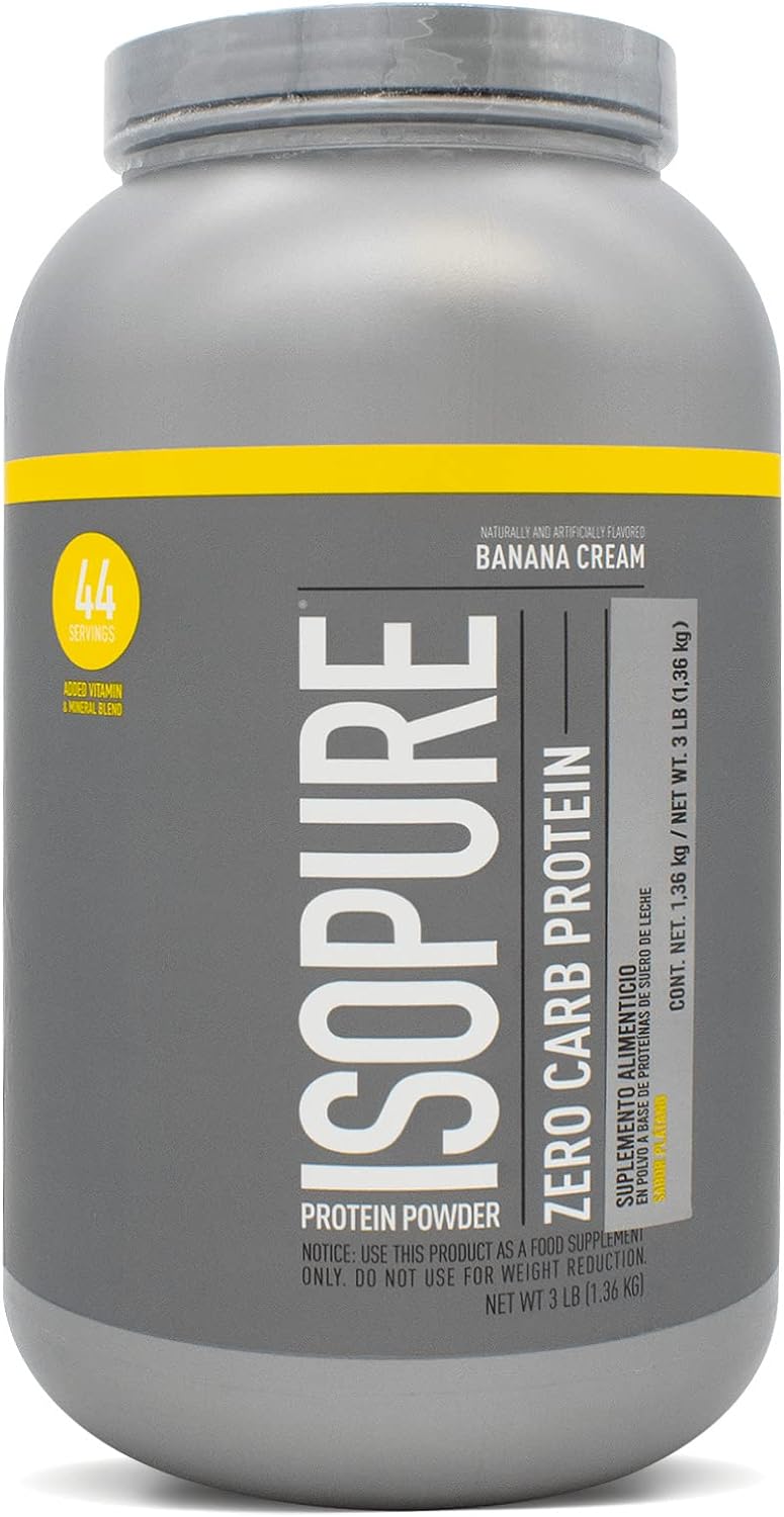 Zero Carb Banana Cream 3-Pound Tub O277