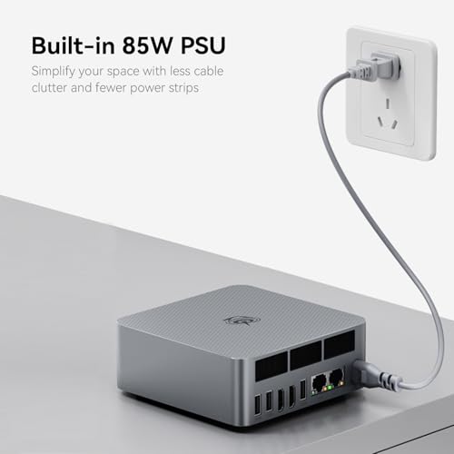 AMD Ryzen 5 6600H Mini PC, 24G DDR5 RAM 1TB NVMe SSD L2635