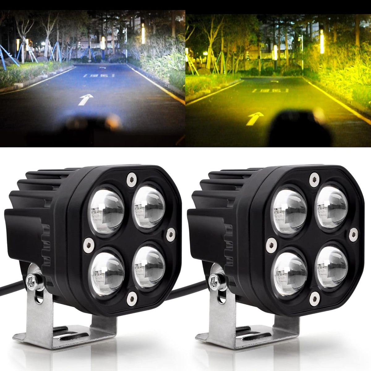 3” Dual Color Spot LED Work Lights T65827