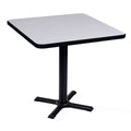 Gray Granite 24x22 Square Bar and Caf Table H7816