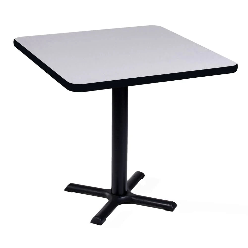 Gray Granite 24x22 Square Bar and Caf Table H7816
