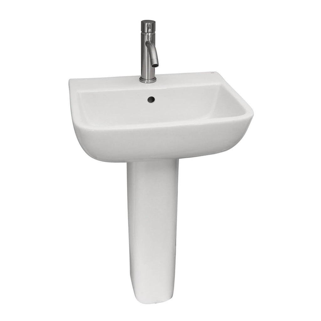 Pedestal Lavatory 1 Hole White Q737916