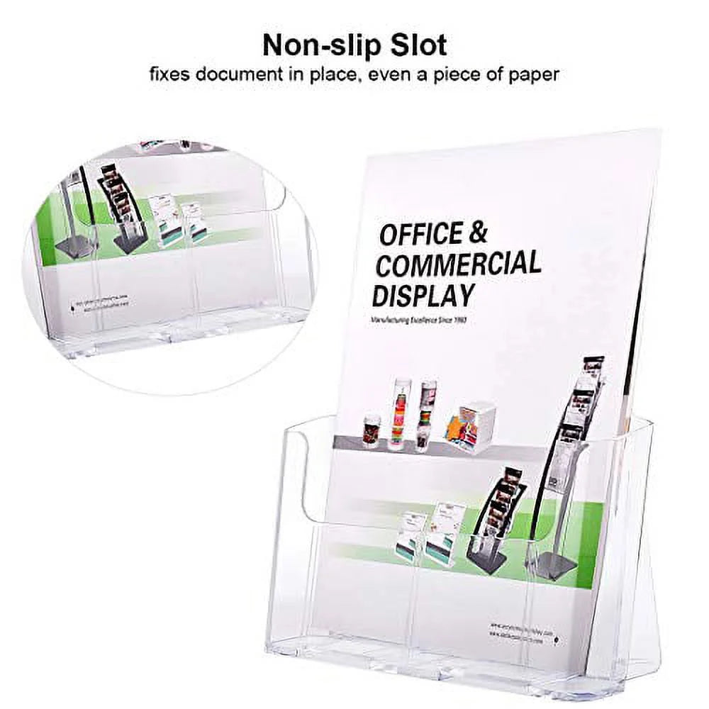 Clear Acrylic Brochure Holder 2 Pack A18914