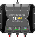 30A 12V Waterproof Onboard Battery Charger for SLA/AGM, Lithium, Calcium & Deep-Cycle Battery Z872872