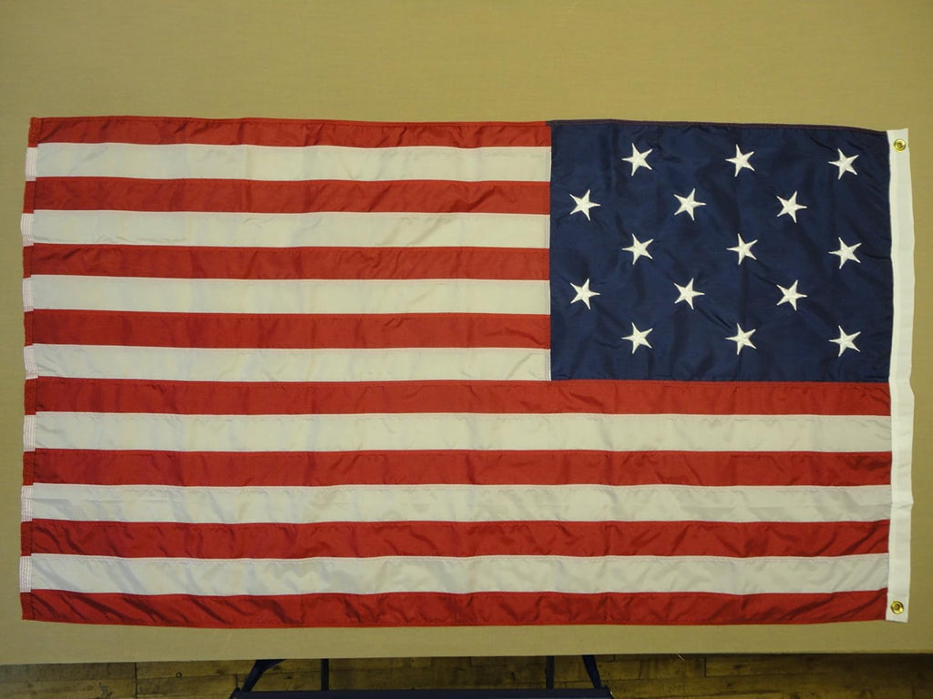 3 x 5 Feet Dyed Nylon American Flag X7392