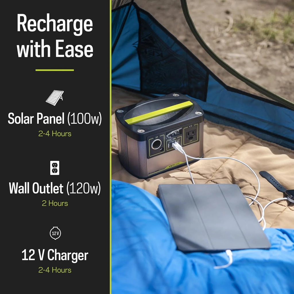 Portable Power Station and Solar Panel, Solar Generator V415107