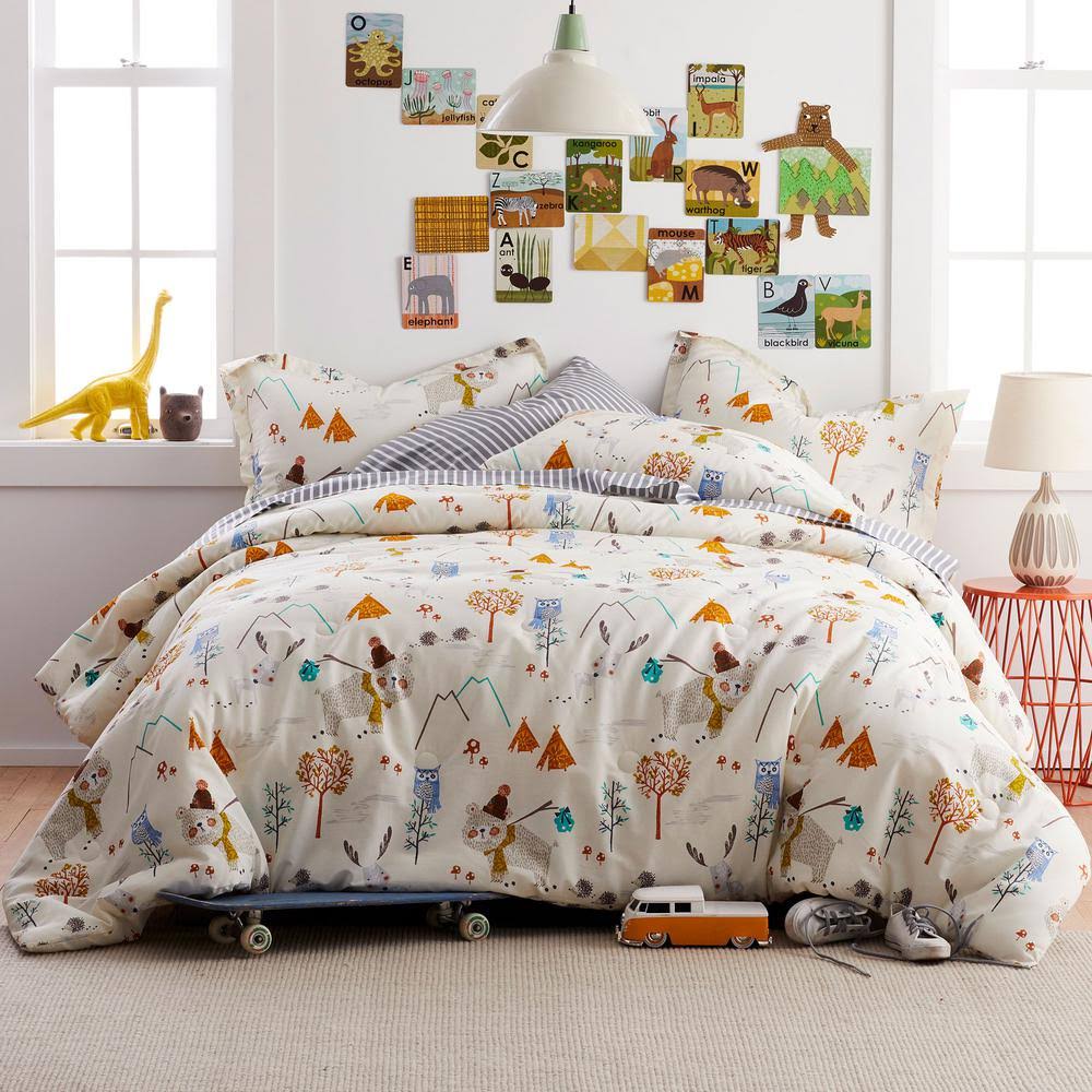 Twin Organic Cotton Percale Comforter T465