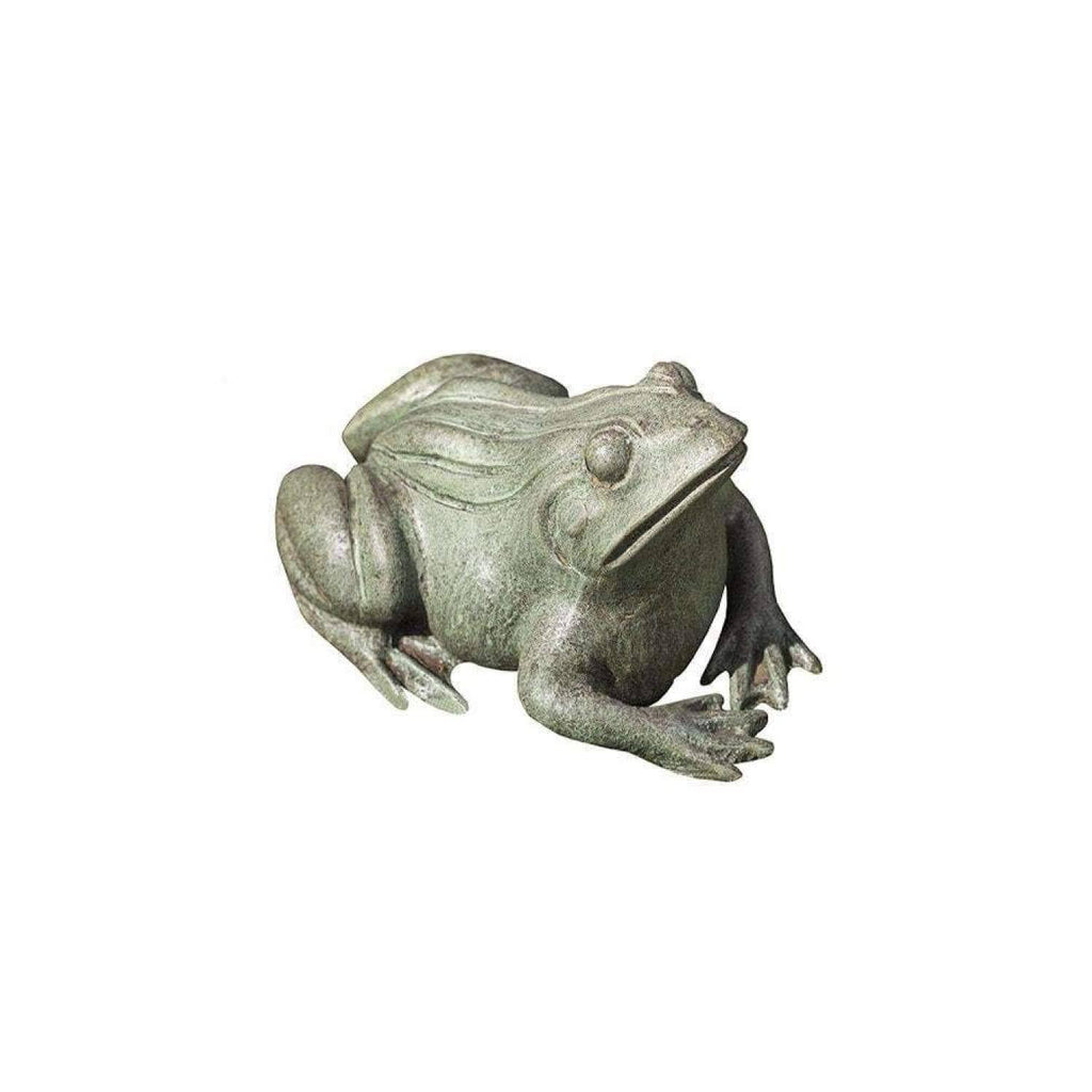 Travertine Frog Statue O425
