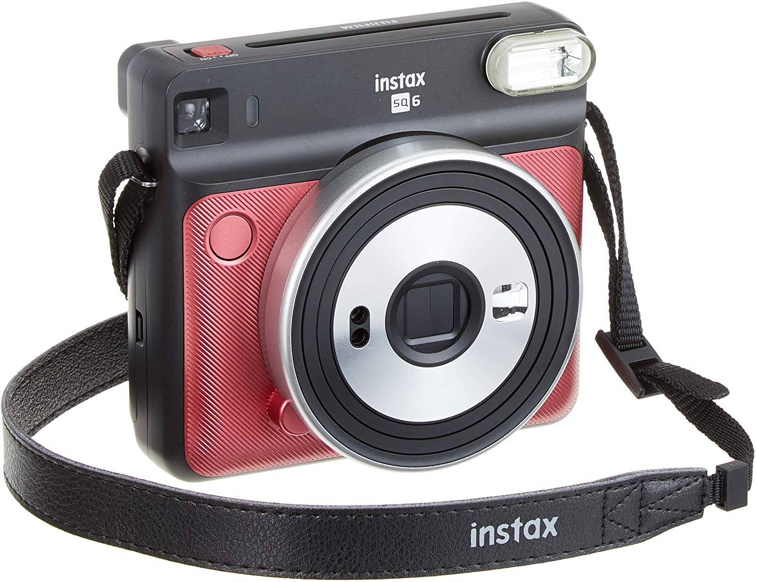 Ruby Red Instax Square SQ6 Camera J31014