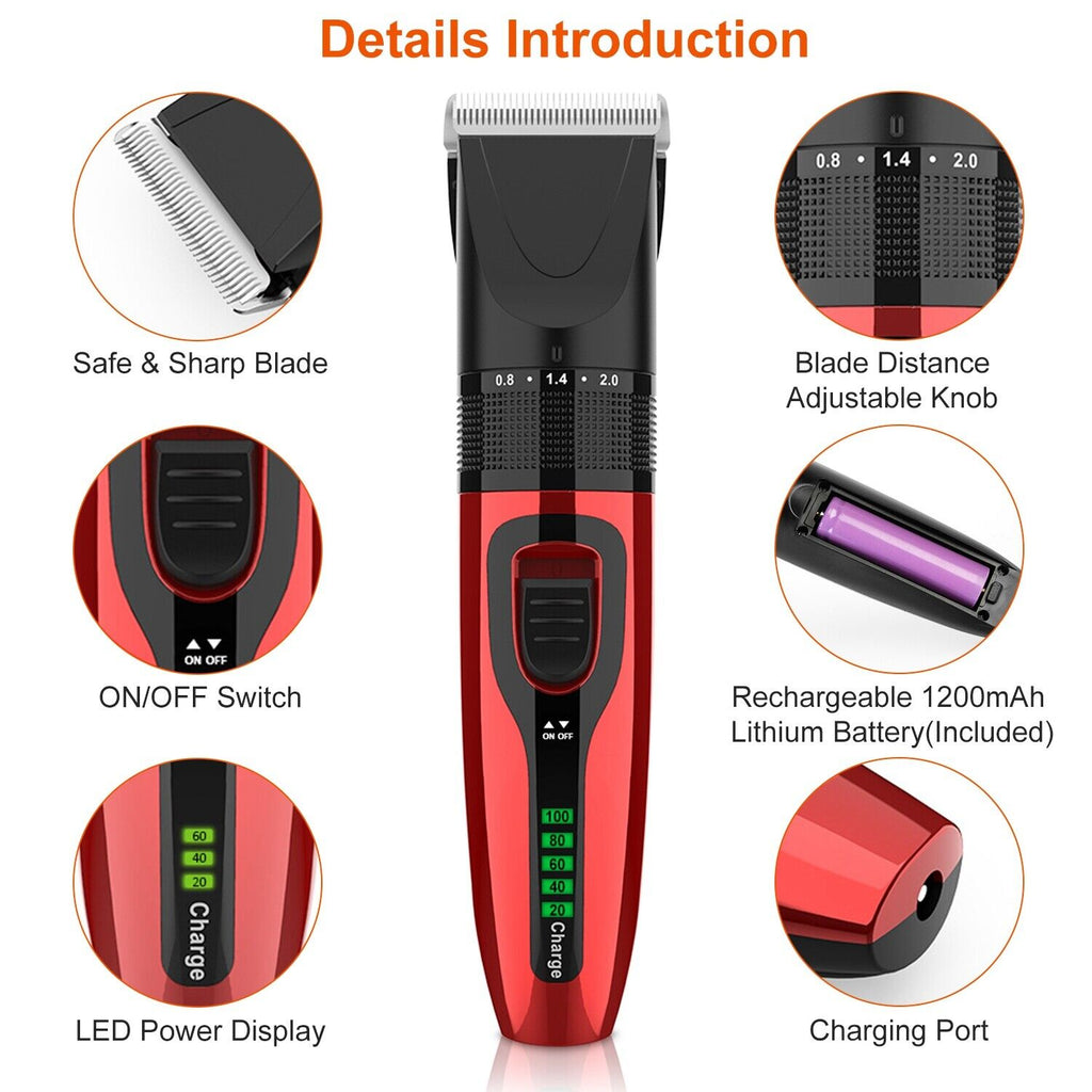 Pet Grooming Kit Dog Cat Trimmer Hair Clippers Shaver P675
