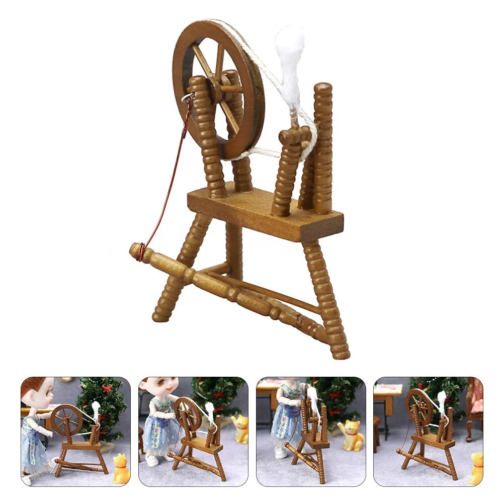 Miniature Textile Making Car Playhouse Furniture Toy O14538