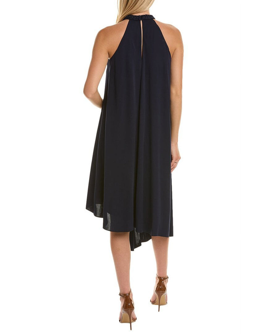 Navy Marie Midi Dress G4587
