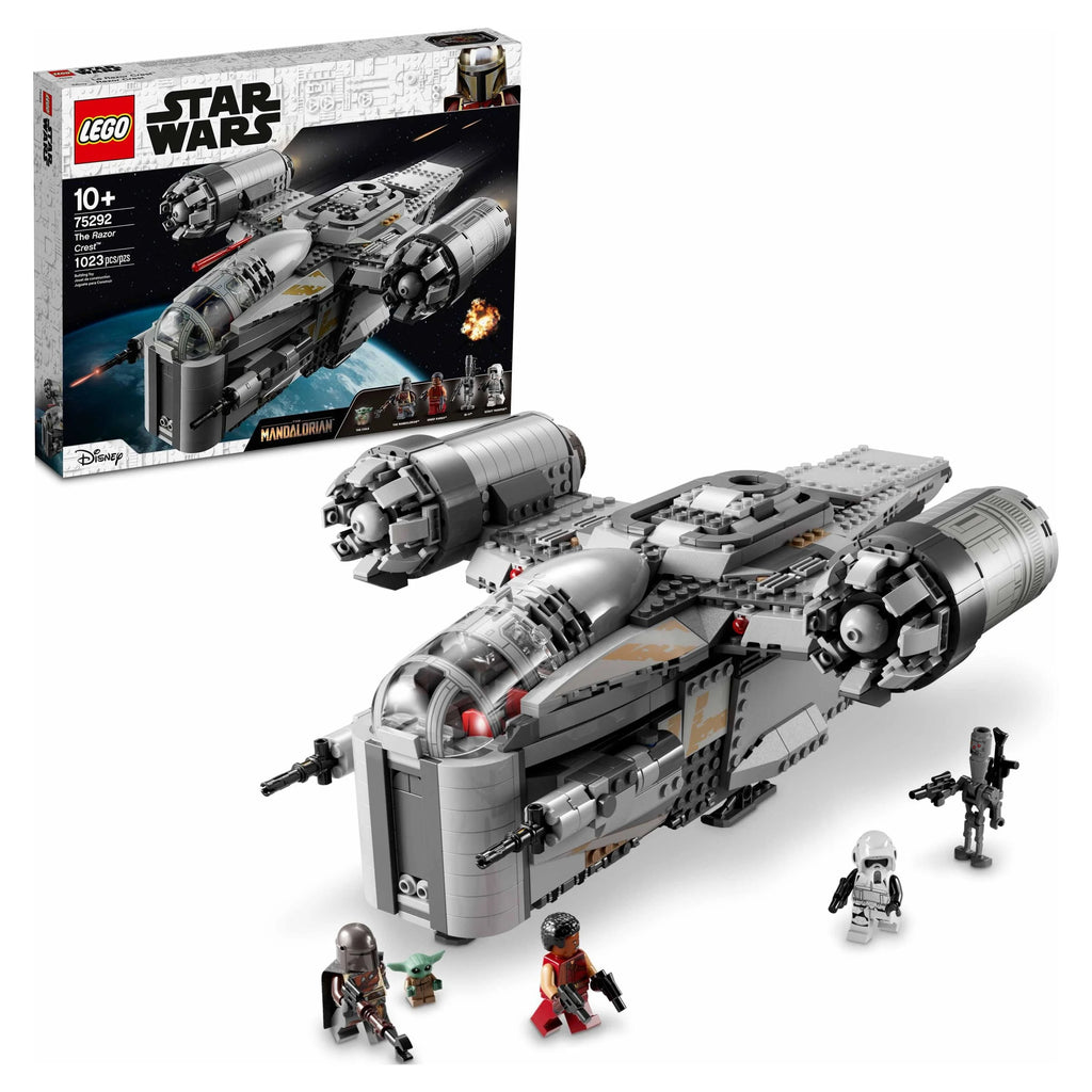 LEGO Star Wars The Razor Crest Starship Toy with Minifigure S102198