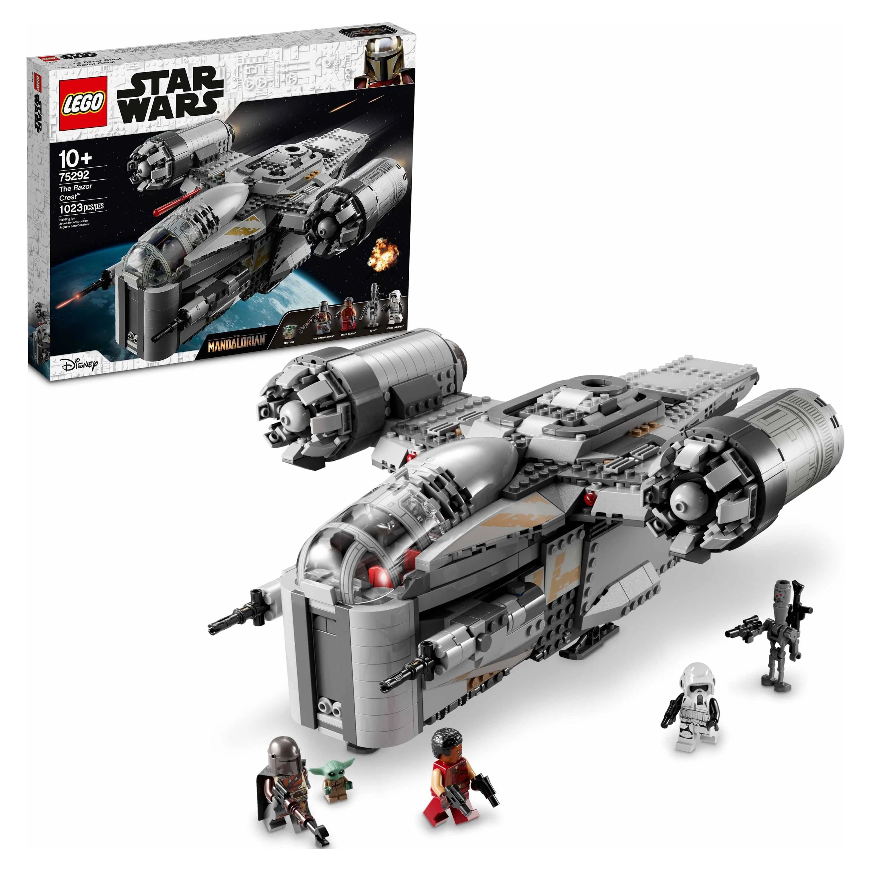 LEGO Star Wars The Razor Crest Starship Toy with Minifigure S102198