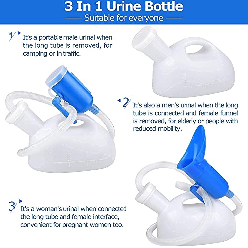 2000ml Portable Female Urinal with Lid G750947