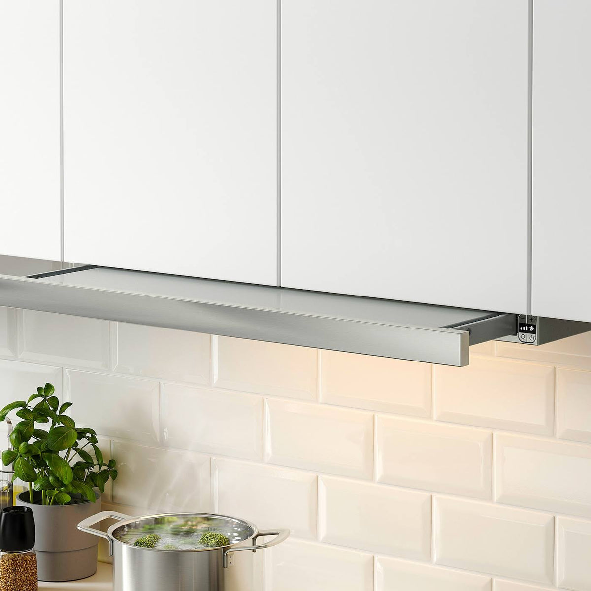 Stainless Steel Under Cabinet Range Hood, Width: 29 7/8 J354