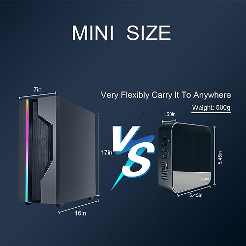 Mini Desktop Computer Windows 11 Pro U13098