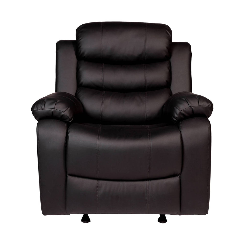 Black Massage Recliner V323