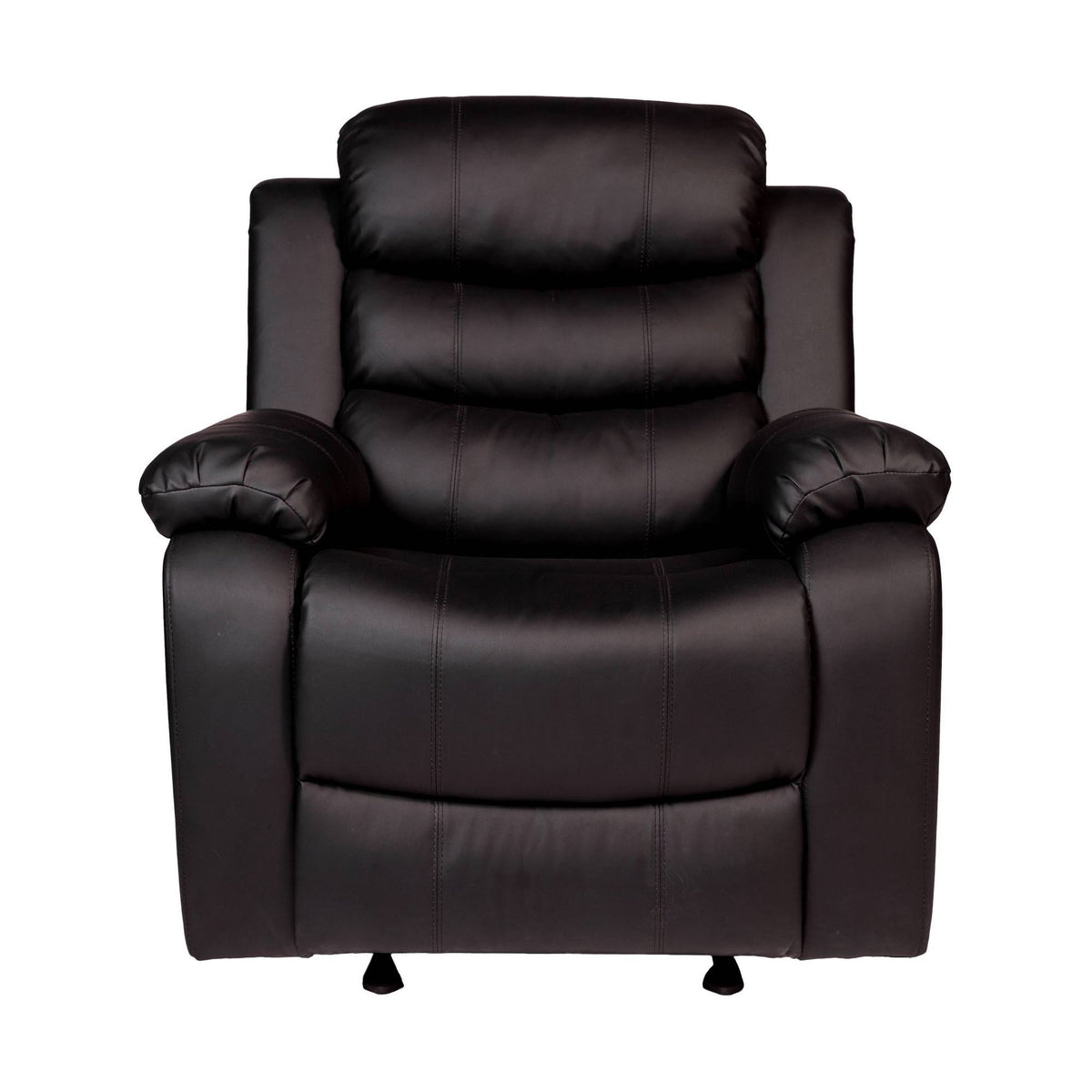 Black Massage Recliner V323