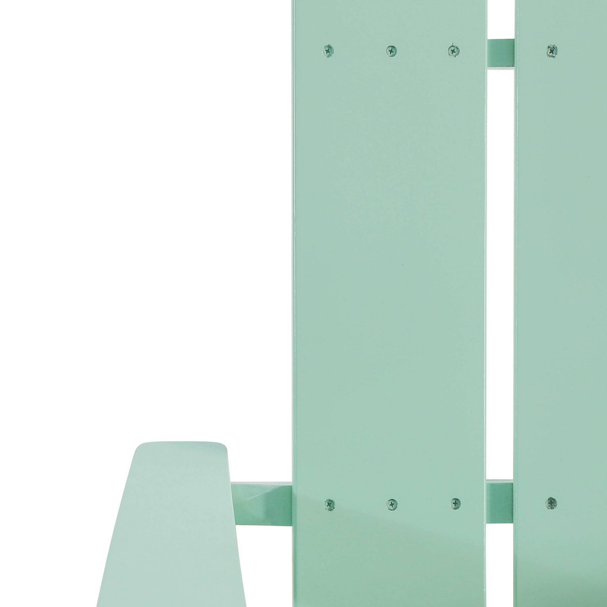 Light Mint Acacia Wood Foldable Adirondack Chair L9608