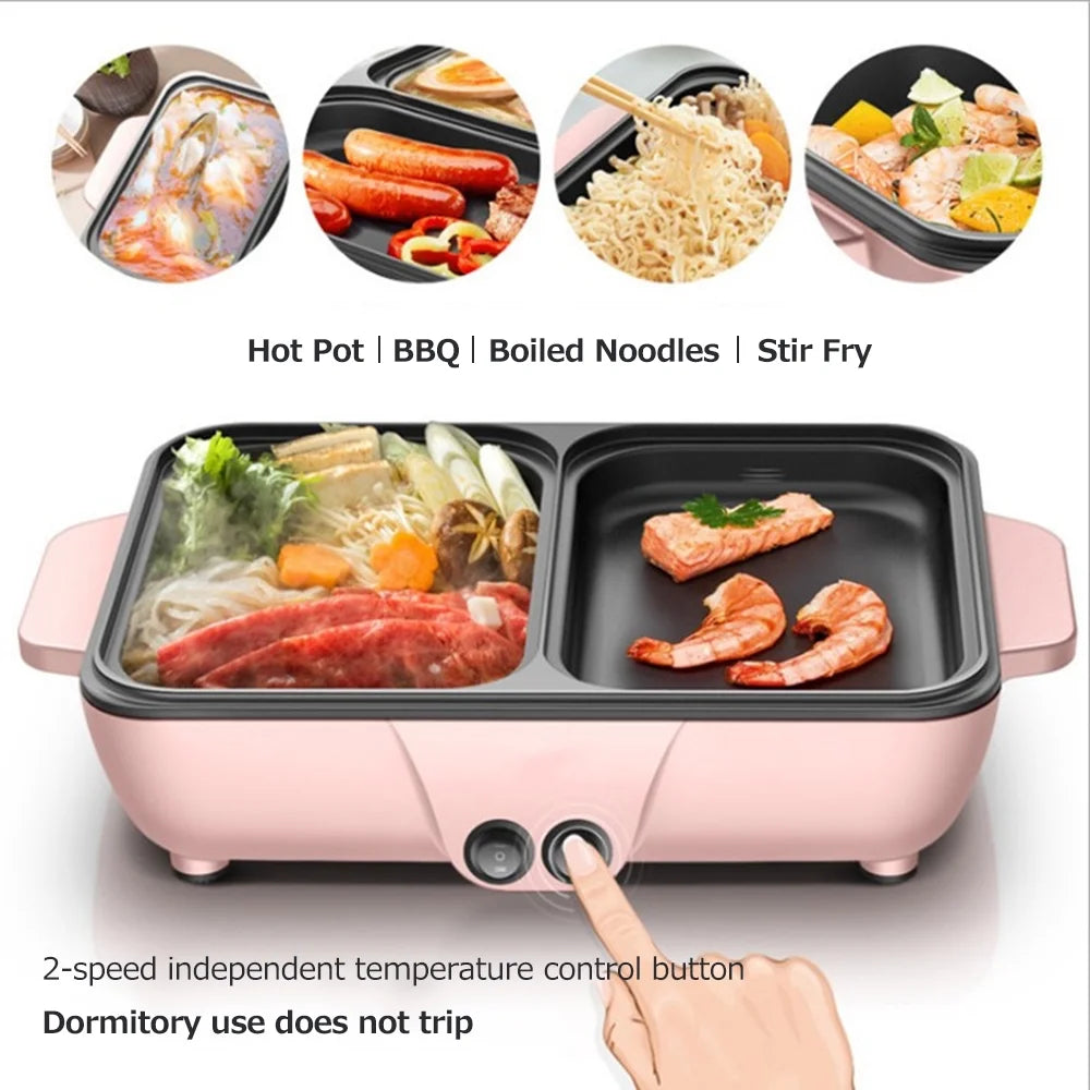 1200W Electric Grill Pan Barbecue Machine P84128