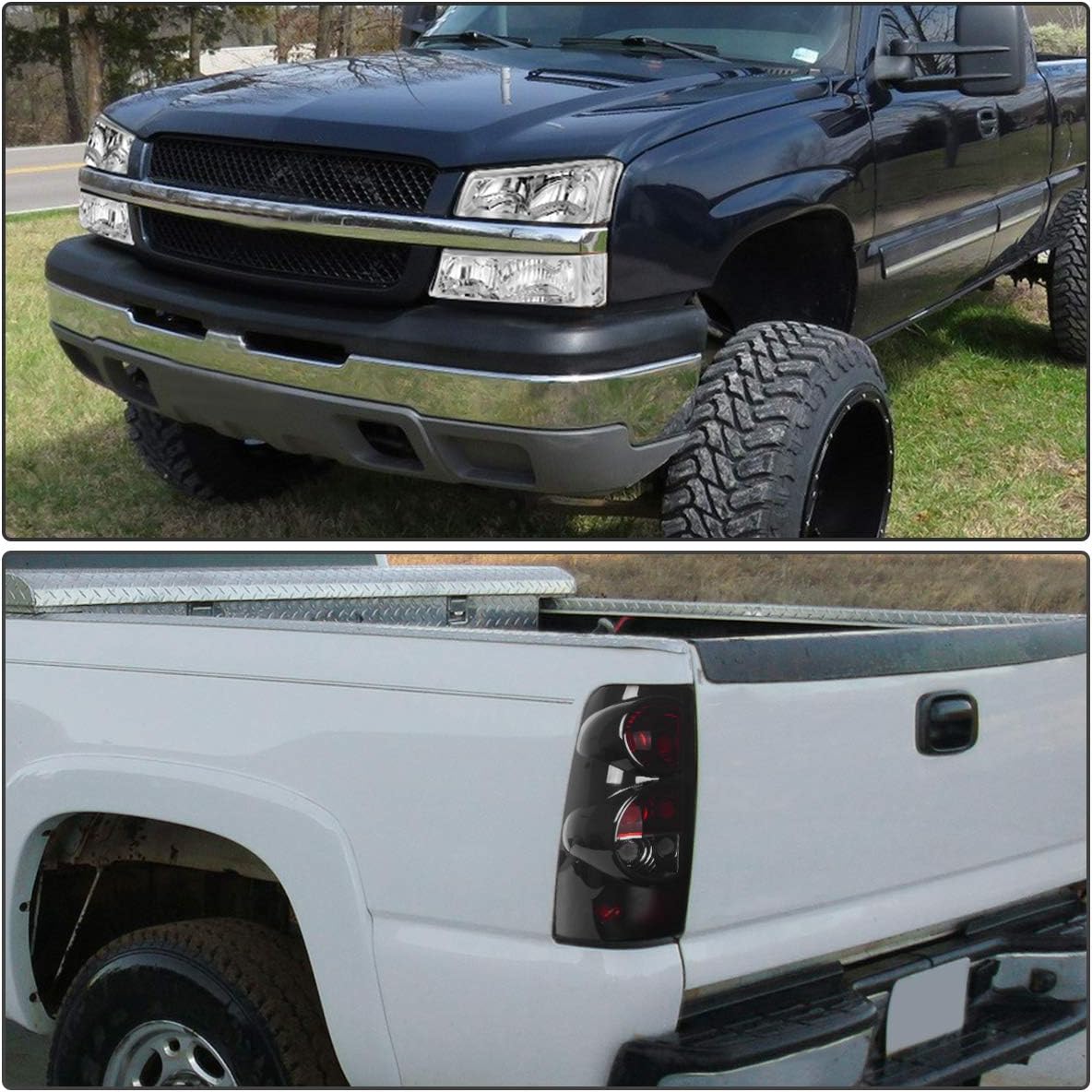 Headlight Assembly and Taillights Combo X42007