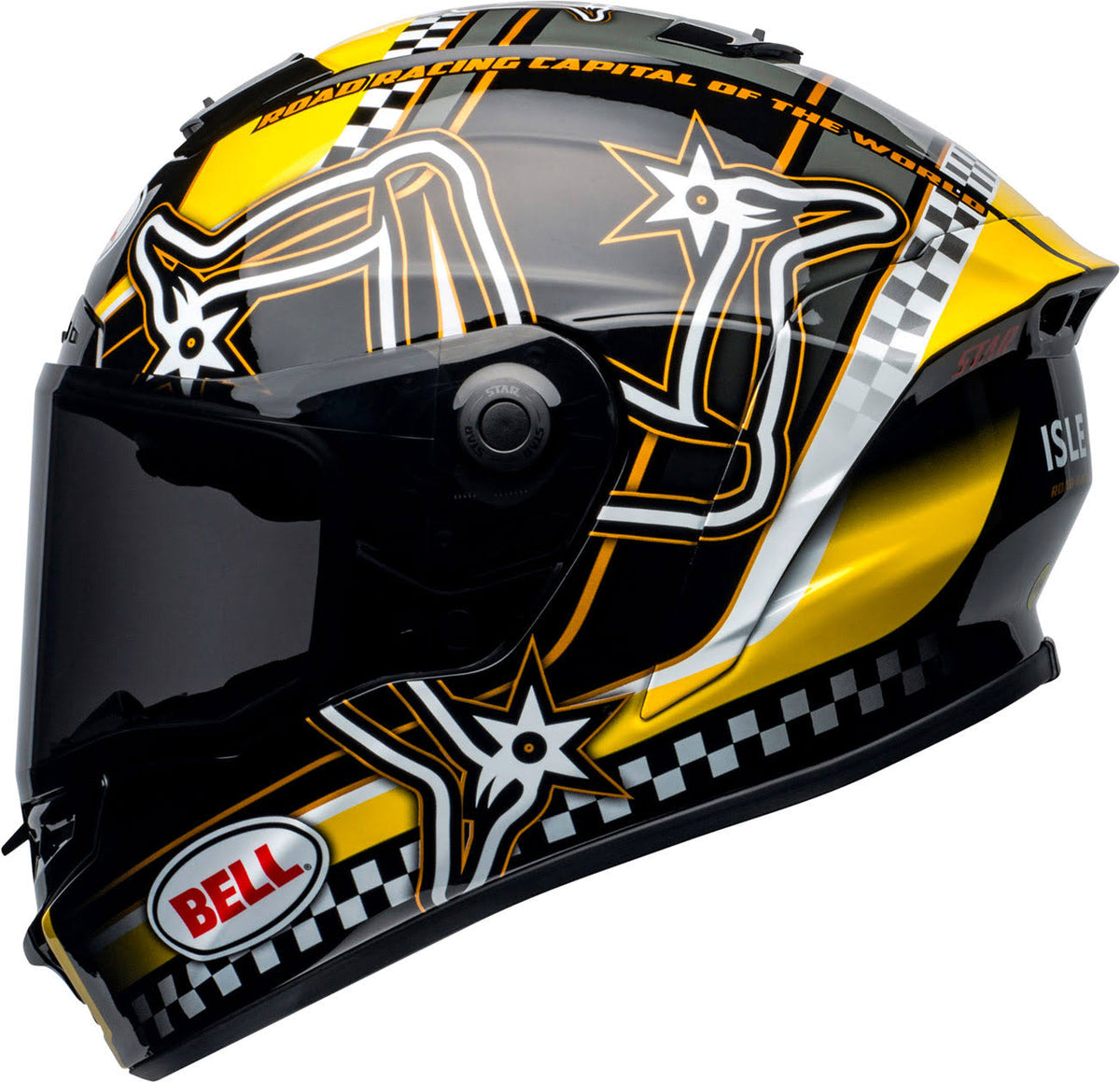 Black / Yellow Helmet Star DLX MIPS A472192