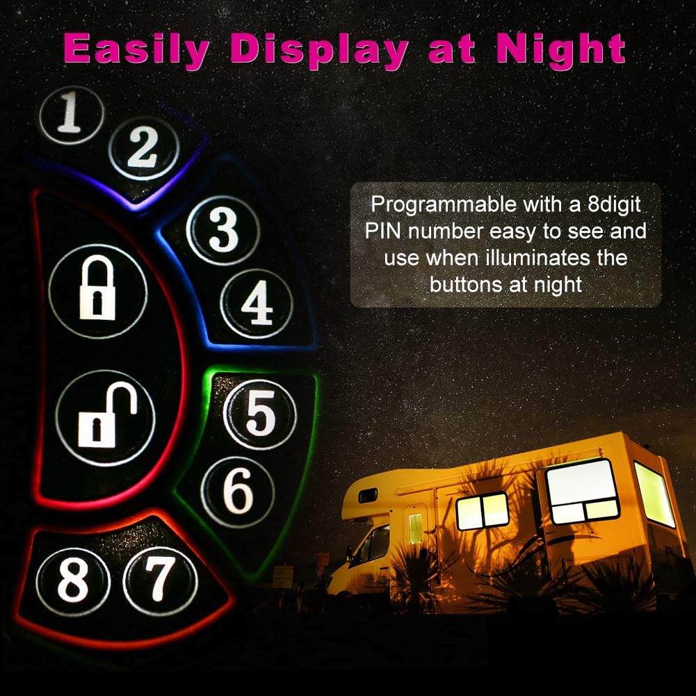 Zinc Alloy Wireless Keyless Entry Door Lock with Keypad C27179
