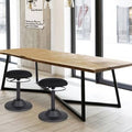 Black Height Adjustable Active Stool L701