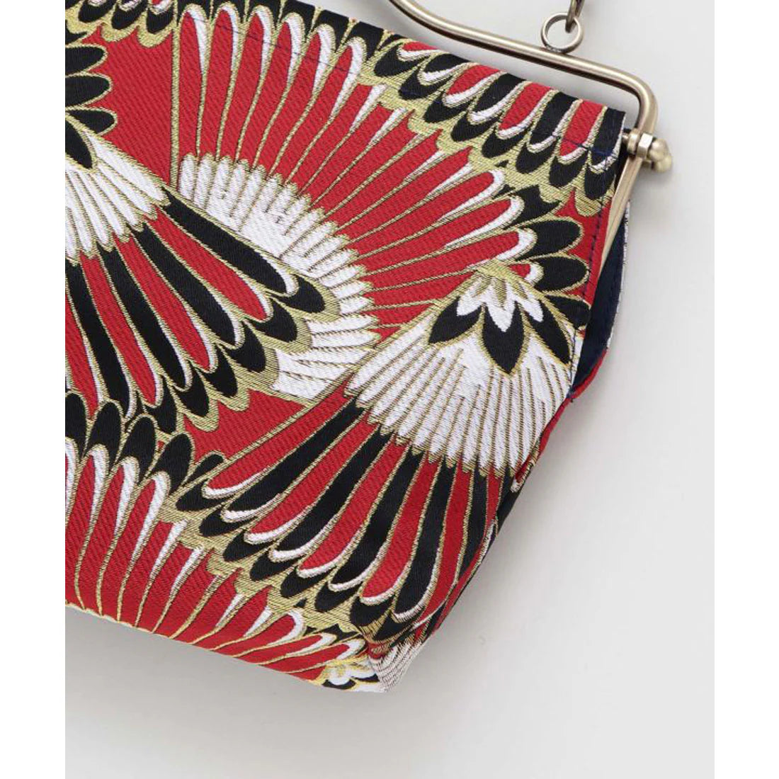 Red Kiss Lock Shoulder Bag S509861
