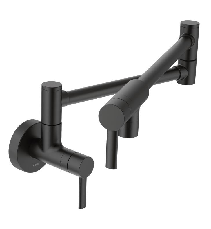 Chrome Two-Handle Kitchen Faucet L481