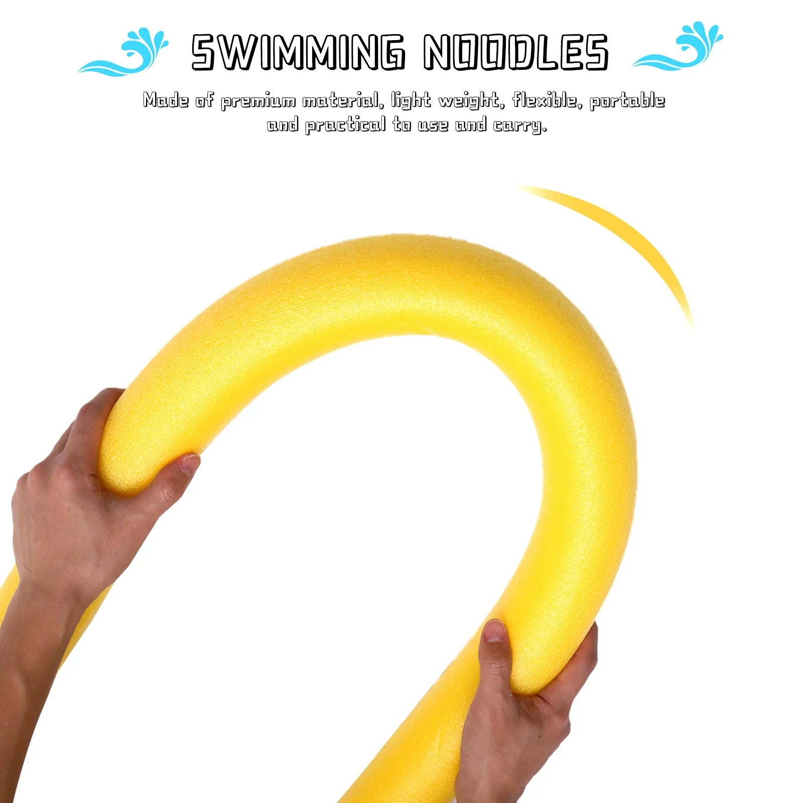 Swimming Stick Water Noodles Pool Toys Foam Cylinder L2373